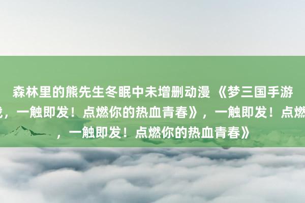 森林里的熊先生冬眠中未增删动漫 《梦三国手游攻略：少年征战，一触即发！点燃你的热血青春》，一触即发！点燃你的热血青春》